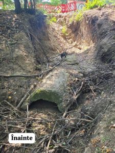 Proiect finalizat: canalizarea pluvială modernizată pe strada Trivale – zona Schit Trivale 1 Sursă foto: Primăria Municipiului Pitești