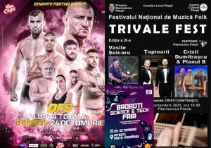 Weekend spectaculos la Pitești: Dynamite Fighting Show, Broboți Science Fair și Trivale Fest! 3 Sursă foto: FB Primăria Municipiului Pitești