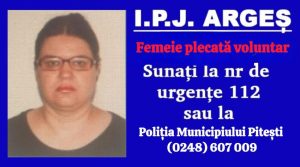 Femeie de 50 de ani din Pitești căutată de familie și polițiști 1 disparuta cautata Pitesti