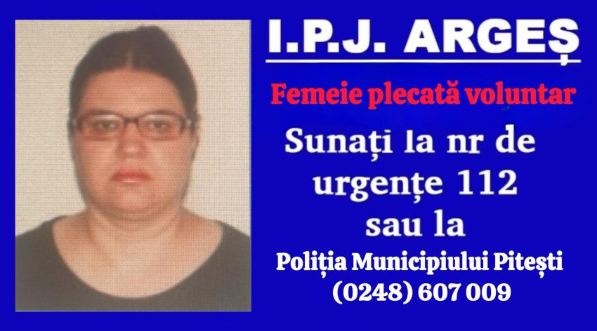disparuta cautata Pitesti disparuta cautata Pitesti