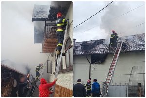 Două incendii în Rucăr! Intervin pompierii cu 4 autospeciale 4 page 1 - Două incendii în Rucăr! Intervin pompierii cu 4 autospeciale
