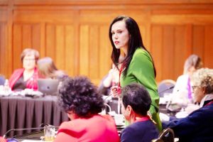 Deputata Simona Bucura-Oprescu: „Nicio femeie nu trebuie să moară din cauza tăcerii!” 1 Sursă foto: ediția tipărită.