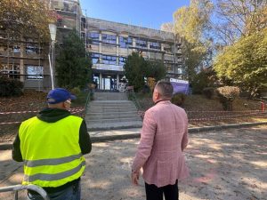 Lucrările la clădirea Primăriei din Pitești sunt spre final; avem imagini din interior 2 Sursă foto: FB Cristian Gentea.