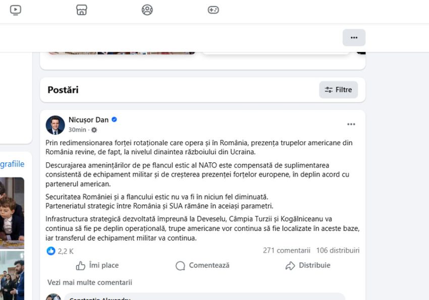 Sursă foto: FB Nicusor Dan