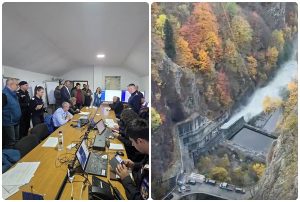 Exercițiu de deversare controlată a apei din lacul de acumulare Vidraru 5 page - Exercițiu de deversare controlată a apei din lacul de acumulare Vidraru