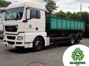 Deșeurile din construcții nu se aruncă la întâmplare! Salubritate 2000 colectează legal și sigur 1 Sursă foto: FB Primăria Municipiului Pitești.