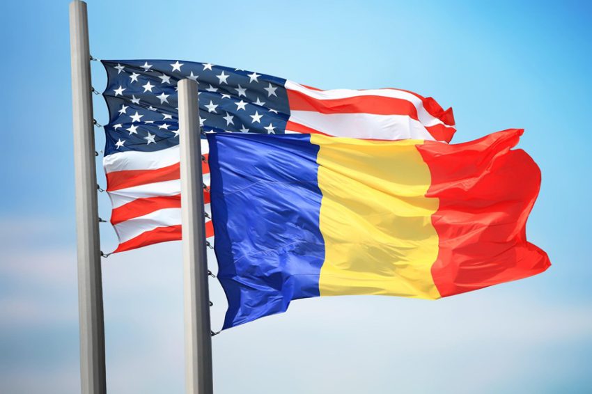 SUA si Romania steag Sursă foto: Fb Sorin Grindeanu