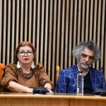 A cincea zi a Festivalului Național de Teatru Tânăr GATA. Magda Catone la discuțiile de la CJ Argeș 10 Sursă foto: FB Cj Argeș.