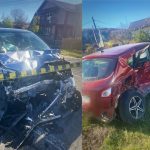 Coliziunea dintre cele două autoturisme din Merișani – Testarea cu etilotestul nu i-a picat bine șoferului de 72 de ani! 10 Sursă foto:IPJ Argeș.