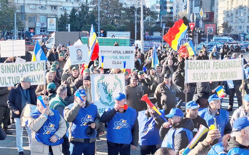 protest Sursă foto: ediția tipărită.