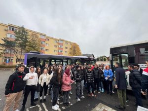 actiune elevi Trivale Pitești