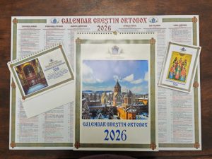 calendar 2026 generic deschidere - Calendarele bisericești pe anul 2026, disponibile în parohiile din Arhiepiscopia Argeșului și Muscelului