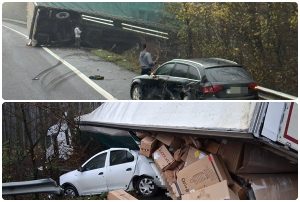 cats 1 - Accident grav pe Autostrada A1 București-Pitești!