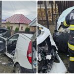 page 1 - Accident grav în Albeștii de Argeș! Trei persoane transportate la spital