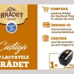 De azi, Brădet e pe rafturi la Kaufland Pitești 10 Lactate Bradet