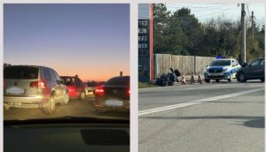 1 - Alte 2 accidente rutiere în Pitești! Victimă blocată în vehicul!