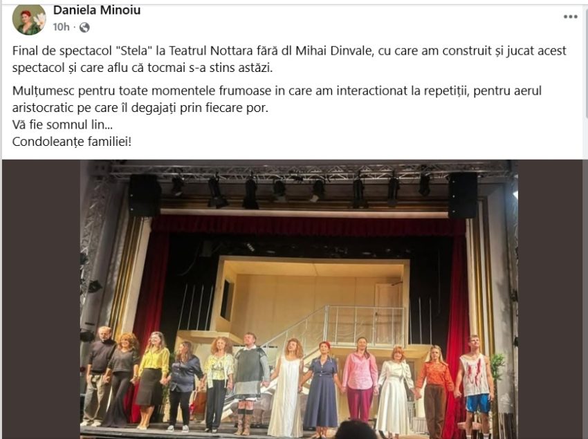 cats 1 - A murit actorul Mihai Dinvale