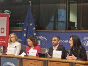 România cere acțiune unitară în UE: Simona Bucura-Oprescu, mesaj ferm împotriva femicidului la Bruxelles 1 Sursă foto: FB Simona Bucura Oprescu.