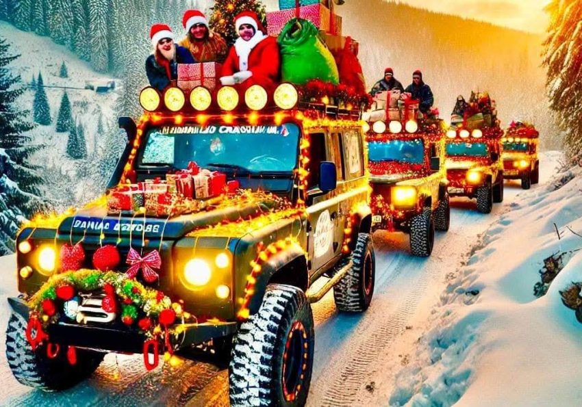 Caravana umanitară Off-Road dă startul unei noi campanii „Sania lui Moș Crăciun 4x4" 1 Off Road Pitesti campanie umanitara