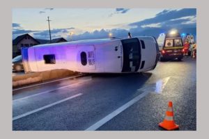 accident pe DN 1 in Sibiu