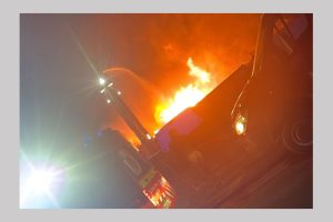 incendiu in Arges Calinesti