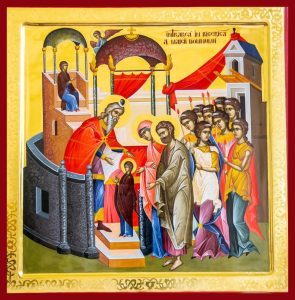 Intrarea Maicii Domnului in biserica