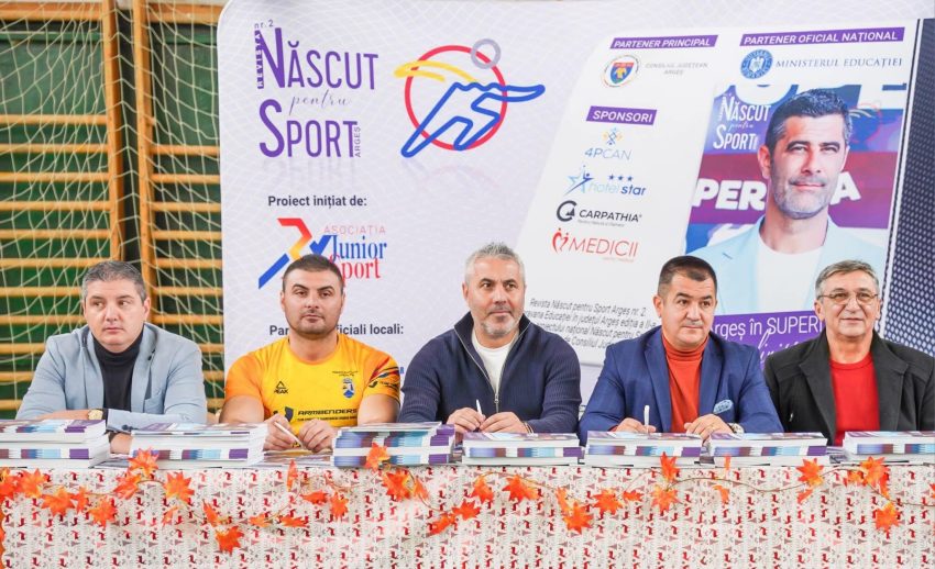 200 de elevi din Costești au participat la acțiunea „Azi sunt profu’ tău de sport!” 5 eveniment la Costești