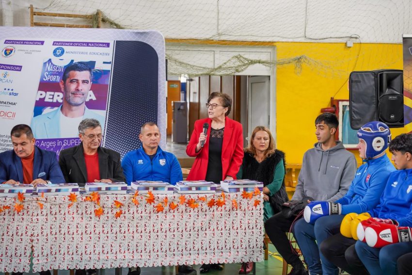 200 de elevi din Costești au participat la acțiunea „Azi sunt profu’ tău de sport!” 1 eveniment la Costești