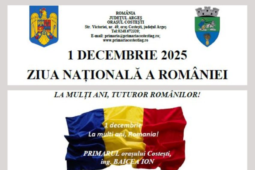 Ziua Nationala a Romaniei la Costești