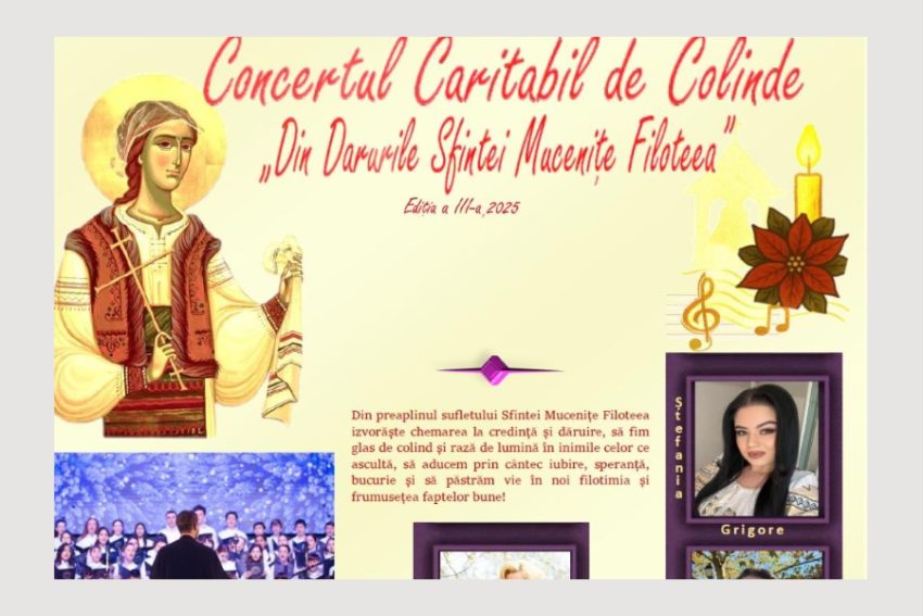 concert colinde Costești