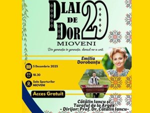 590459138 1387382359717234 6709902685452537974 n - Spectacolul aniversar „Plai de Dor – 20 de ani” va avea loc la Sala Sporturilor din Mioveni