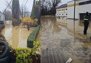 deschidere dna si dsv - Inundație în Pitești: mai multe clădiri și mașini afectate pe Calea Câmpulung