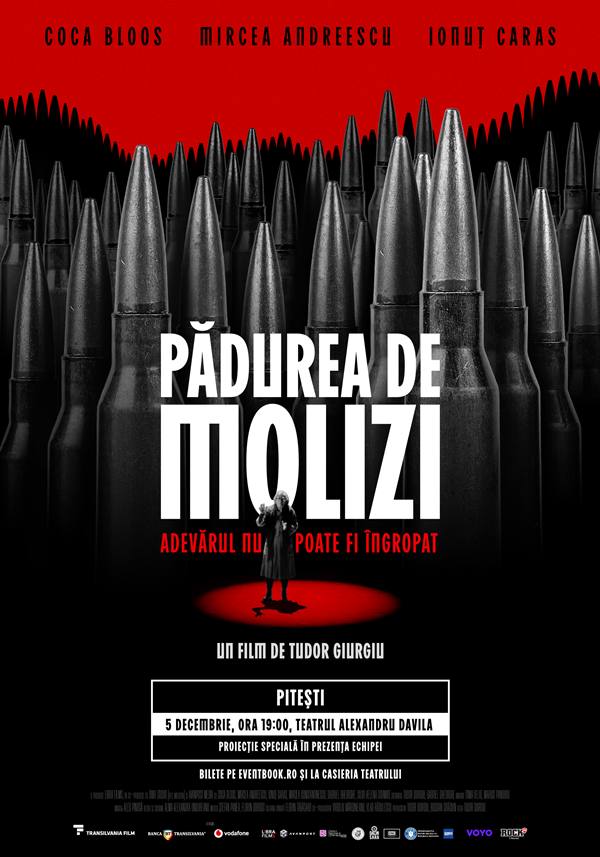 MOLIZI RO PITESTI 2 - „Pădurea de molizi” ajunge la Pitești: o proiecție specială pe 5 decembrie la Teatrul Alexandru Davila