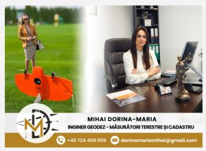 Maria Dorina Mihai 3 - MARIA-DORINA MIHAI - profesionalism și încredere în fiecare proiect de cadastru