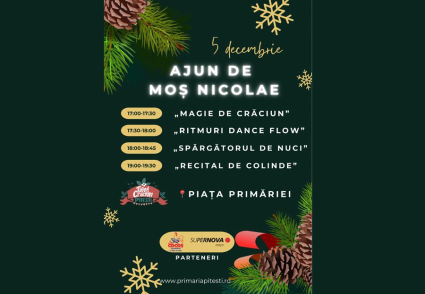 Sursă foto: FB Primăria Municipiului Pitești.