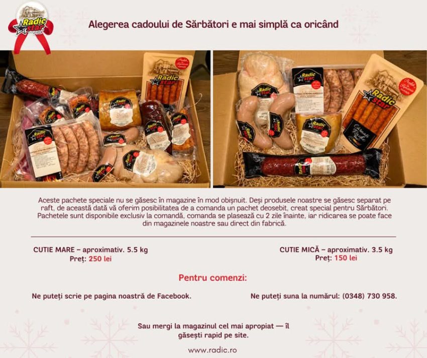 Radic Star a pregătit două modele de cutii-cadou pentru sărbătorile de iarnă! Cum poti comanda? 1 radic star 2 - Radic Star a pregătit două modele de cutii-cadou pentru sărbătorile de iarnă! Cum poti comanda?