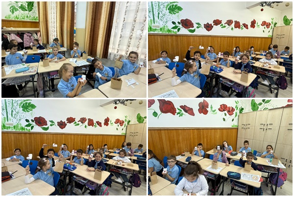 page 1 - La Școla Traian, Moș Nicolae a venit mai devreme pentru o parte dintre pitici!