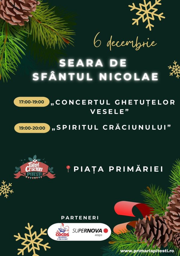 593288750 1297596235728054 5576395044737450624 n - Lumini, colinde și momente artistice azi în Piața Primăriei Pitești