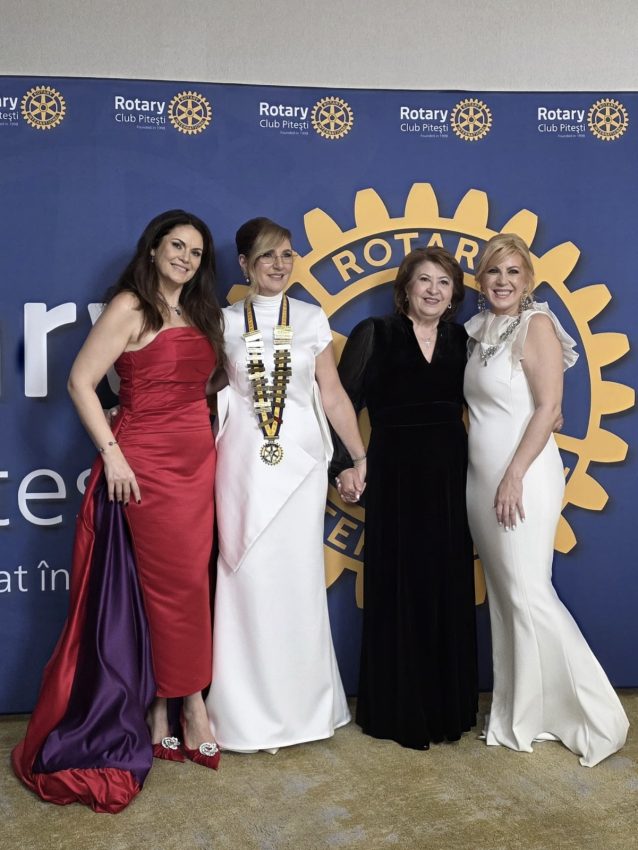 Regizorul filmului „Cravata Galbenă” și un prinț - prezenți la Pitești pentru Balul Rotary 7 balul Rotary