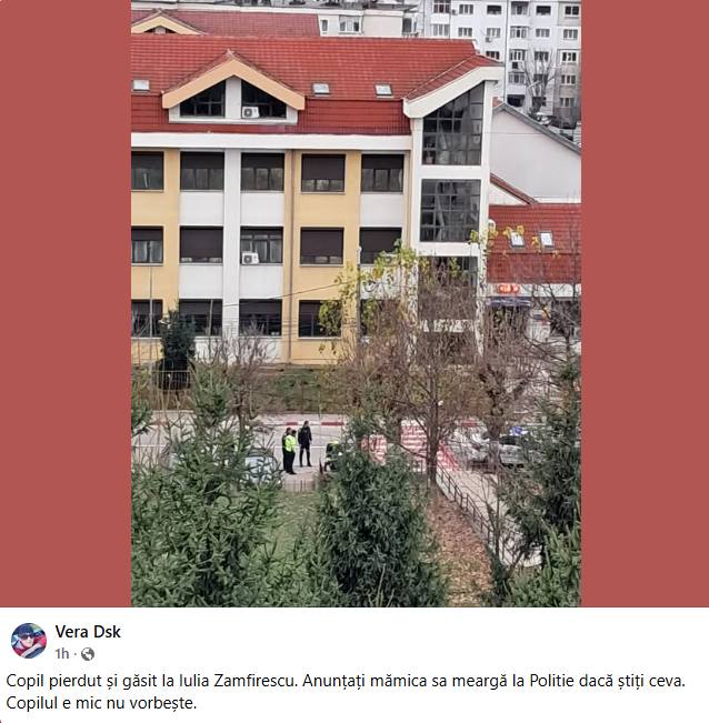 Incident cu final fericit la Mioveni! Copilaș pierdut, predat familiei în siguranță! 1 copil pierdut gasit Mioveni