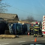 cf2f7d54 ba15 437d 98b9 1f2025831763 - Accident grav la Țițești! A lovit un gard și s-a răsturnat