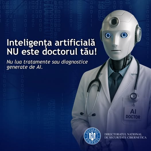DNSC avertizează românii: AI nu înlocuiește medicul 3 597769666 1243214501172390 8767351984936982222 n 2 - DNSC avertizează românii: AI nu înlocuiește medicul