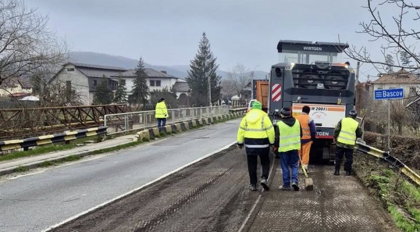 DN 7, provocare pentru șoferi. Au loc lucrări și astăzi 1 Foto: DRDP București