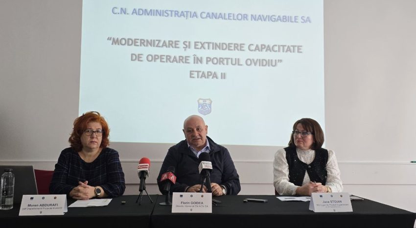 Două firme din Argeş au construit un nou port la Constanţa 1 conferinta cn-acn-sa-florin-goidea-conducere