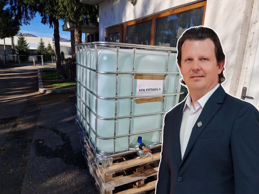 ionescu tudor depustat sos apa curtae de arges Sursă foto: FB Primăria Curtea de Argeș și cdep.ro