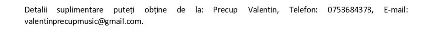 2 - Comunicat de presă: Începerea proiectului “DEZVOLTAREA DURABILĂ A SC RURAL MUSIC AG SRL PRIN ÎNFIINȚAREA ȘI DOTAREA UNEI VILE DE VACANȚĂ”