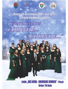 Weekend magic la Târgul de Crăciun Pitești: concerte, colinde și spectacole LIVE în Piața Primăriei 4 Sursă foto: FB Primăria Municipiului Pitești.