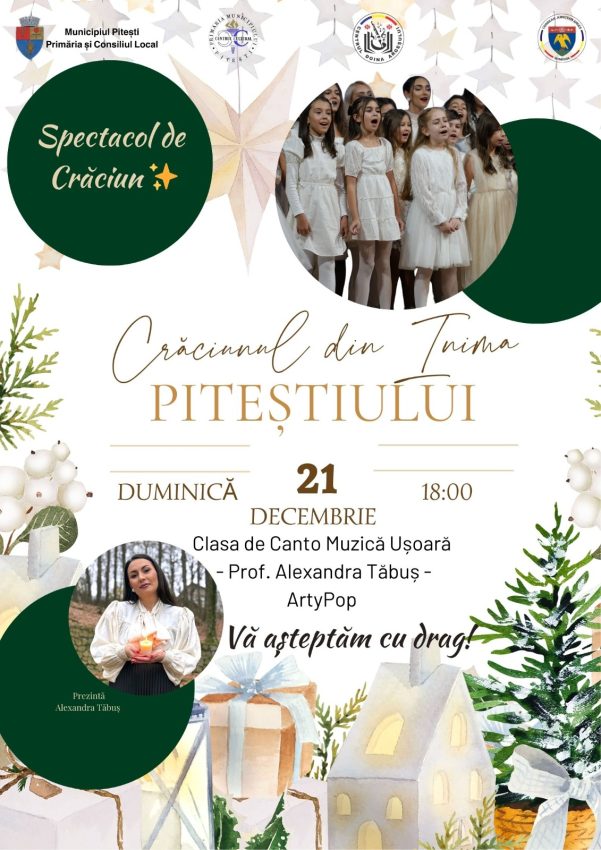 Sursă foto: FB Primăria Municipiului Pitești.