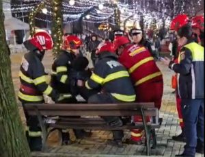zx - (Video) Victimă lovită de trenuleț la Târgul de Crăciun din Pitești