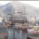 Șeful CNAIR: ”Lucrările avansează pe cel mai complex tronson al autostrăzii” 13 Sursă foto: screenshot FB video Cristian Pistol.